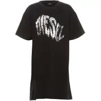Diesel Robe enfant DBOWLY filles - Noir - 16 ans