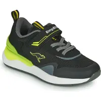 Kangaroos KD-Gym EV : Chaussures de sport pour enfants, chaussures de course, baskets, couleur noire, pour le quotidien
