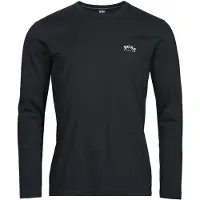 BOSS Togn Curved Long Sleeve T-shirt Noir S Homme