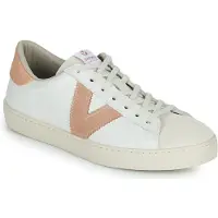 Victoria Baskets basses BERLIN PIEL CONTRASTE femmes - Blanc - 35
