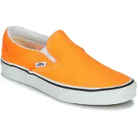Vans Ua Classic Slip-On (Neon)Blazing Orng/Tr Wht - Orange, 5