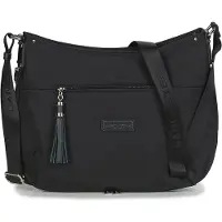 Lancaster Sac Bandouliere BASIC POMPON 38 femmes - Noir - Unique
