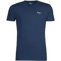 Pepe Jeans T-Shirt bleu marine / blanc