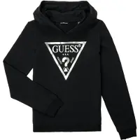 GUESS Sweat-shirt noir / argent