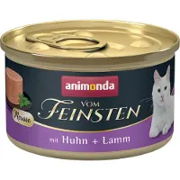 Animonda Vom Feinsten Vom Feinsten Mousse au poulet et à l'agneau mousse pour chats 24x85g