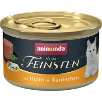 Animonda Vom Feinsten Mousse au poulet et à l'agneau mousse pour chats 12x85g