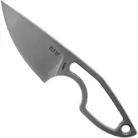 MKM-Maniago Knife Makers MKM Mikro 1 Drop, Stonewashed couteau de cou, Jesper Voxnaes design