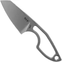 MKM-Maniago Knife Makers MKM Mikro 2 Wharncliffe, Stonewashed couteau de cou, Jesper Voxnaes design