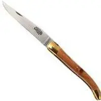 Laguiole - Natural Wood Folder, bois de genévrier
