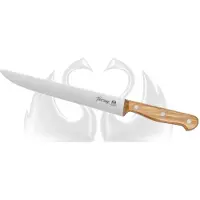 Due Cigni Tuscany 2C744-22OL couteau à viande 22 cm bois d'olivier