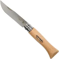Opinel Couteau Traditionnel N6 en Inox - Gamme Tradition Inox
