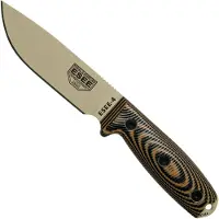 ESEE Model 4 Desert Tan Blade 3D Coyote-Black G10 couteau de survie 4PDT-005 étui noir + clip de poche
