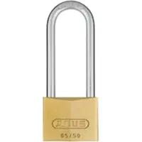 ABUS Cadenas à clé - laiton - anse 60 mm - entrouvrant - 65/30HB60 KA 6302