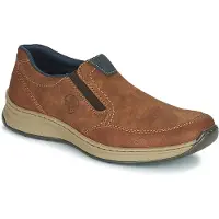 Rieker Chaussons de ville pour hommes, couleur marron, style décontracté