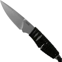 ANV Knives Couteau P100 - Sleipner - Paracord, noir