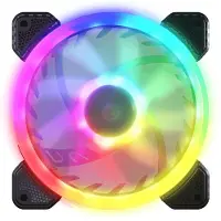 Cougar VORTEX ARGB VX120 Kit Computer case Fan Noir 3 pc(s) (120 mm, 3x), Ventilateur PC, Noir