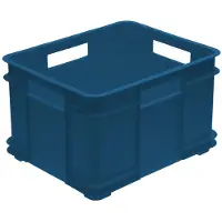 Keeeper Boîte de Rangement - - Euro XL - 28 L - Eco Bleu - 100% Plastique Recyclé