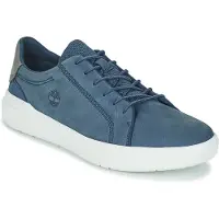 Timberland Hommes Baskets SENECA BAY Bleu Mélange de cuir et de textile Taille : 42