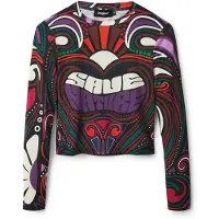 Desigual T-shirt BLAIR femmes - Noir - EU XS