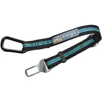Kurgo Attache directe à la ceinture de sécurité Bleu et noir
