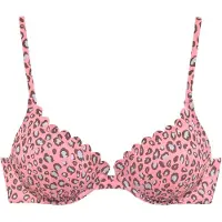 LASCANA Hauts de bikini marron / rose / blanc