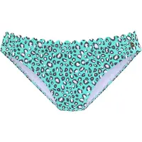 LASCANA Bas de bikini bleu / noir / blanc