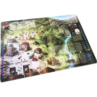 Renegade Game Studios Architects of the West Kingdom : Playmat- Extension du jeu de société - ENG Edition