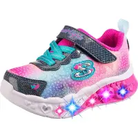 SKECHERS Sneaker Low S Lights Flutter Heart Lights Simply Love Filles 39362D3330323331354E Bleu 21 UE