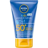 Nivea Sun Kids To go Protect & Hydrate 5 en 1 SPF50+ 50 ml Crème Protection Solaire