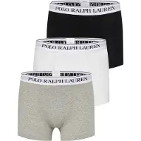 Ralph Lauren Boxers 'Classic' gris clair / gris chiné / noir / blanc naturel