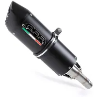 Gpr Exhaust Systems Furore Nero Royal Enfield Scram 411 22-23 Ref:roy.10.race.fune Not Homologated Oval Muffler Noir Not Homologated