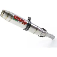 Gpr Exhaust Systems Deeptone Inox Royal Enfield Scram 411 22-23 Ref:roy.10.race.de.411 Stainless Steel Not Homologated Slip On Muffler Argenté Not Homologated
