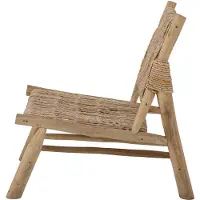 Bloomingville Chaise Ruthy | Naturel | Bois De Teck | 82055232
