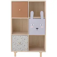 Bloomingville Mini Bibliothèque Calle avec tiroirs