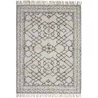 Bloomingville Tapis Jaqueline | Blanc | Coton | 82057315