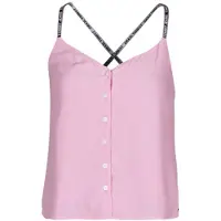 Tommy Hilfiger Blouses TJW CAMI TOP BUTTON THRU femmes - Rose - EU XS