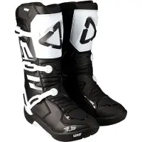 Leatt 3.5 Black White Motocross Boots Taille 40.5