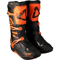 Leatt 3.5 Black Orange Motocross Boots Taille 44.5