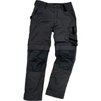 Excess Pantalon de travail Champ, taille 50, noir/noir (50)