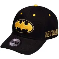 Batman Casquette DC Comics de Batman - Logo - pour Homme - noir - Taille Standard