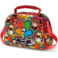 KARACTERMANIA Harry Potter All Together Now Sac à Goûter 3D, Rouge