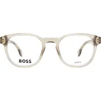 HUGO BOSS Lunettes de Vue BOSS 1384 49/21/145 Beige Acetate frames MAN BOSS 1384