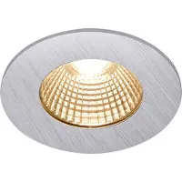 SLV Patta-I LED Luminaire d'extérieur encastré Rond IP65 Argent 1002100