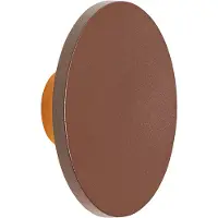 QAZQA Applique murale extérieure moderne brun rouille avec LED IP54 - Skyf