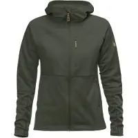 Fjällräven Abisko Trail Hoodie Fleece Vert XS Femme