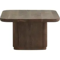Nordal Table basse Toke marron foncé