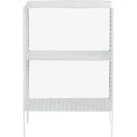 Nordal Table de chevet Tuo blanc