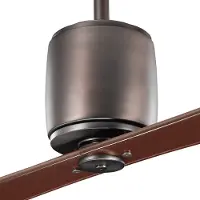Kichler Ferron ventilateur de plafond silencieux Ø152cm DC-moteur + télécommande bronze brossé à l'huile, Ventilateur, Bronze