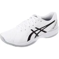 Asics Homme Solution Swift FF Clay Baskets, Blanc/Noir, 50.5 EU