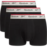 Reebok Sous-vêtements de sport 'Ovett' gris basalte / gris clair / rouge / noir